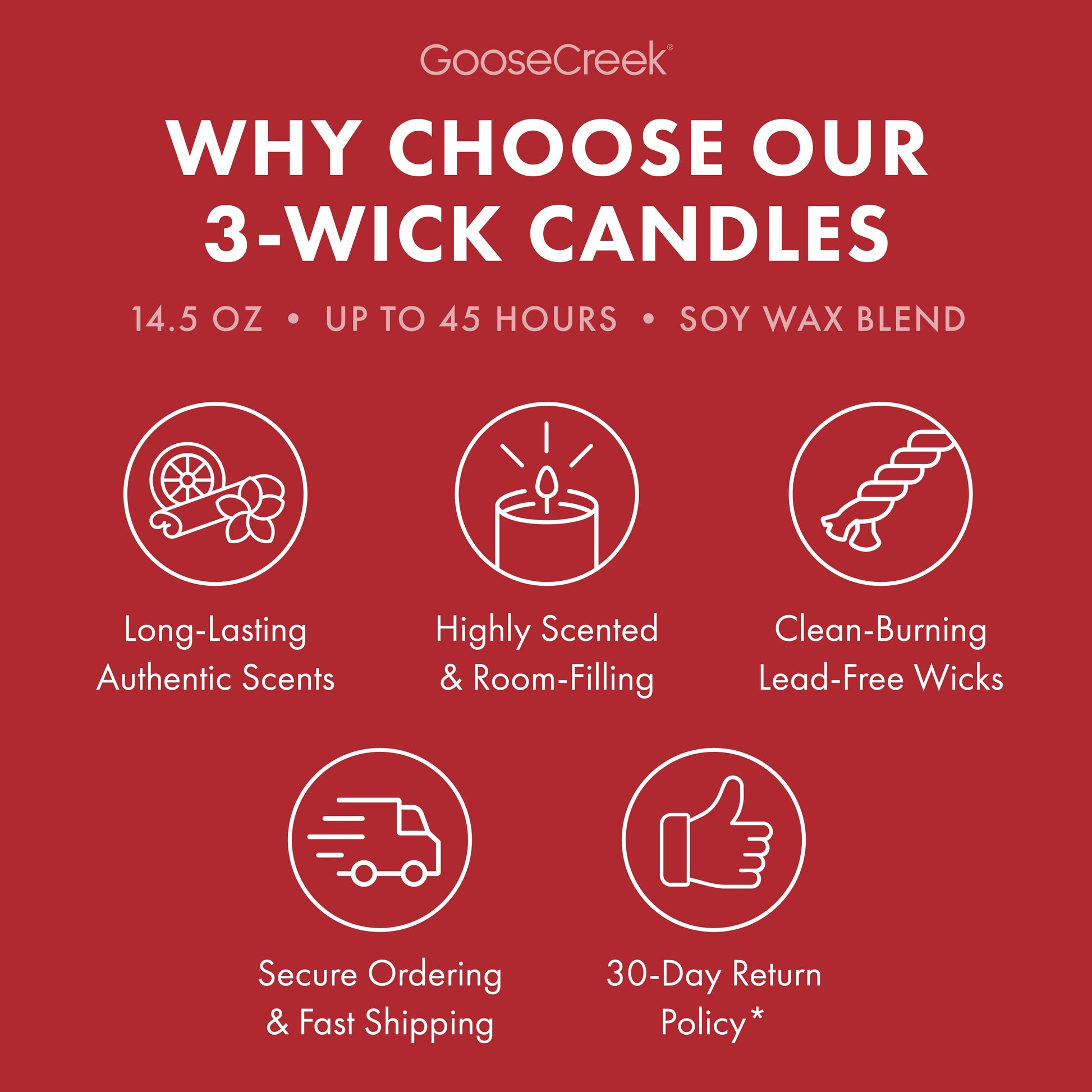 Apple Bourbon 3-Wick Candle